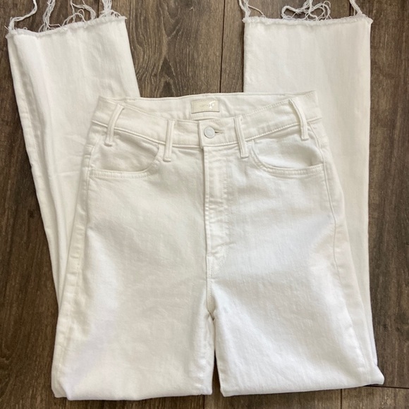 MOTHER The Hustler Ankle Fray Jeans - Picture 5 of 14